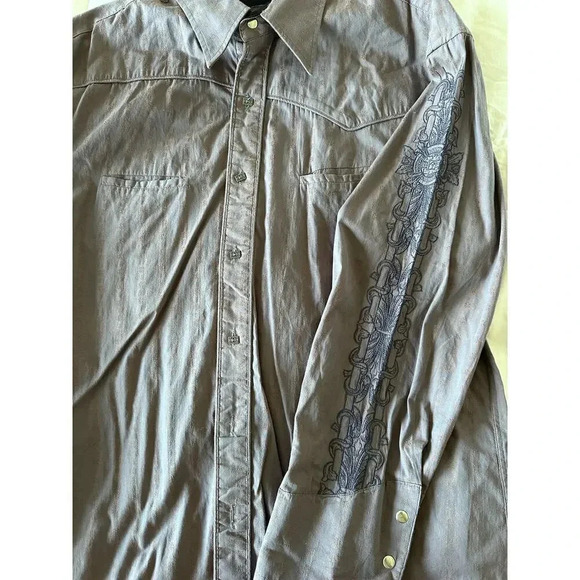 Fender By Rock & Roll Women's Cotton Long Sleeves Button Shirt Size Extra Large - Picture 6 of 6